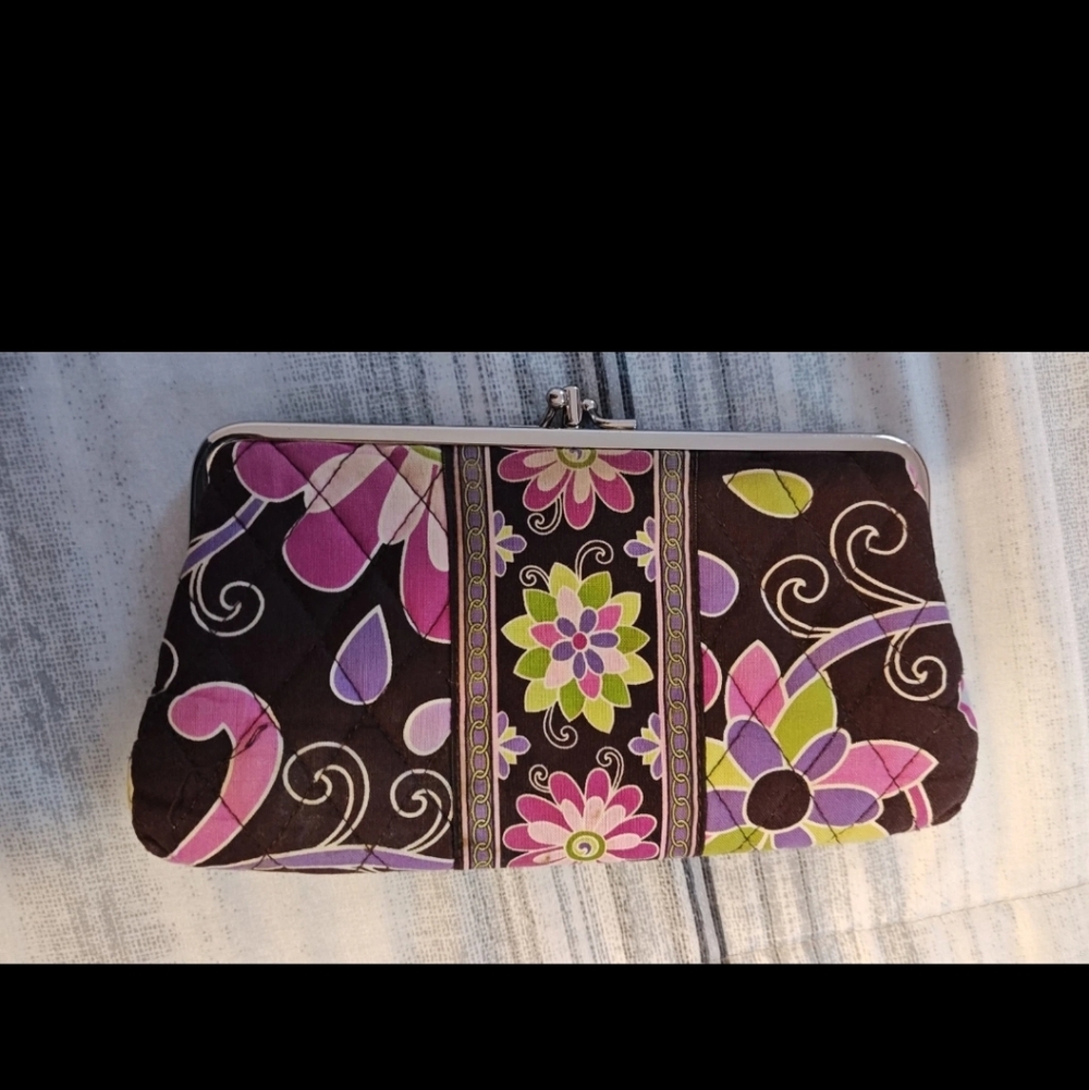 Floral Clutch Coin Purse - Multicolor - Picture 4 of 7